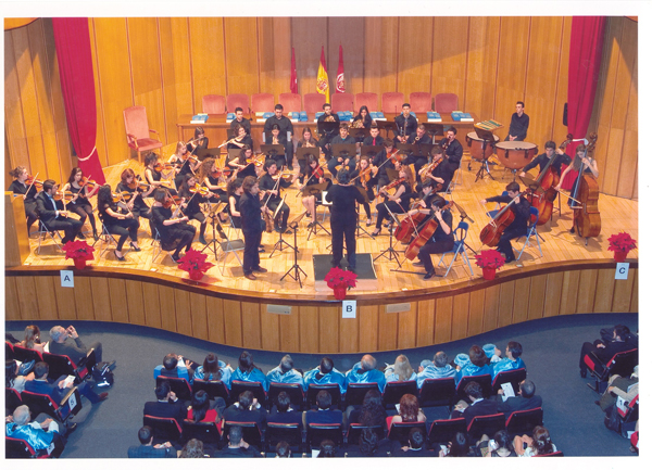 Acto de Graduación Promoción 2014. Orquesta de la Facultad de Geografía e Historia de la UCM